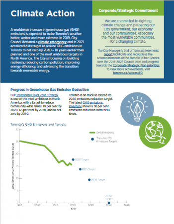 Climate Action Information Sheet