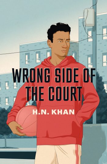 Book jacket, Wrong Side of the Court by H.N. Khan