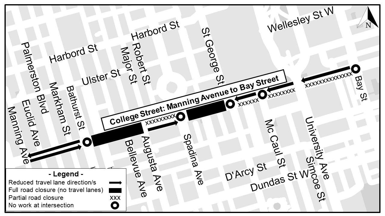Work Phases and Traffic Directions - Michael Vieira 416.392.0472