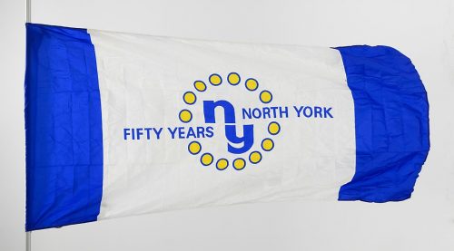 North York Golden Anniversary Flag