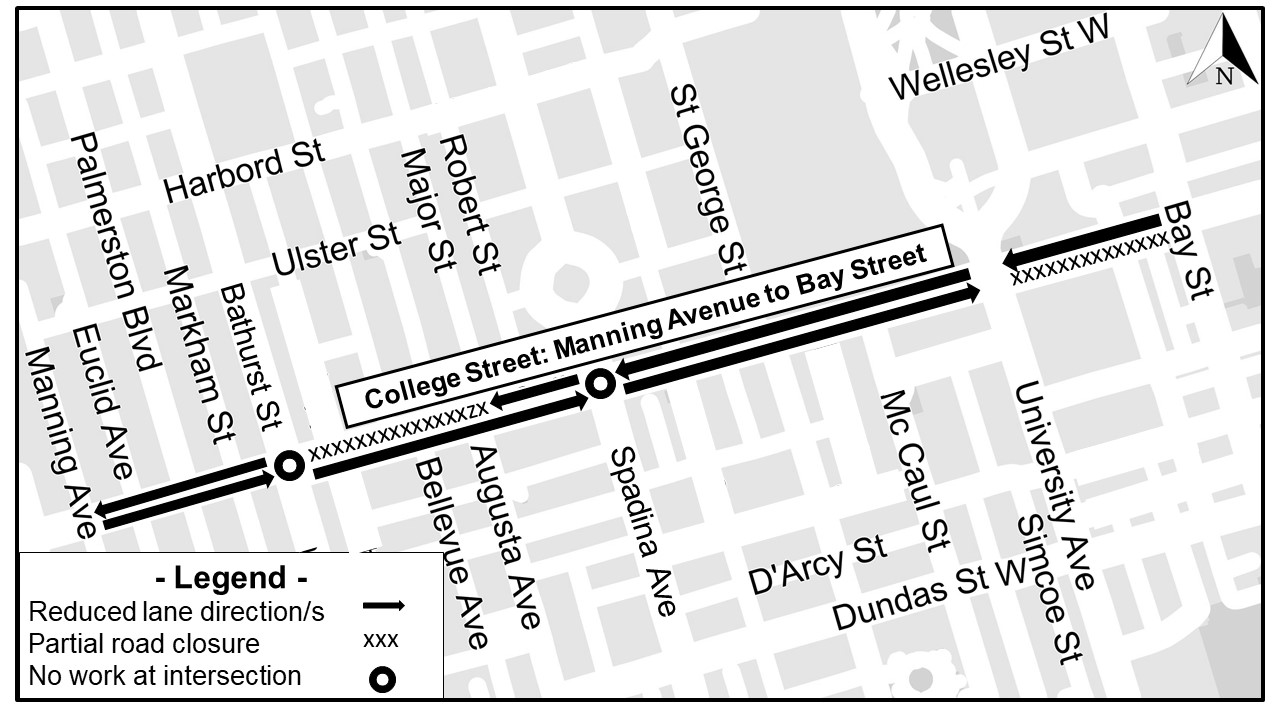 College Upgrades Construction Map - Michael Vieira 416.392.0472