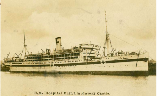Image of the H.M. Hospital Ship, Llandovery Castle