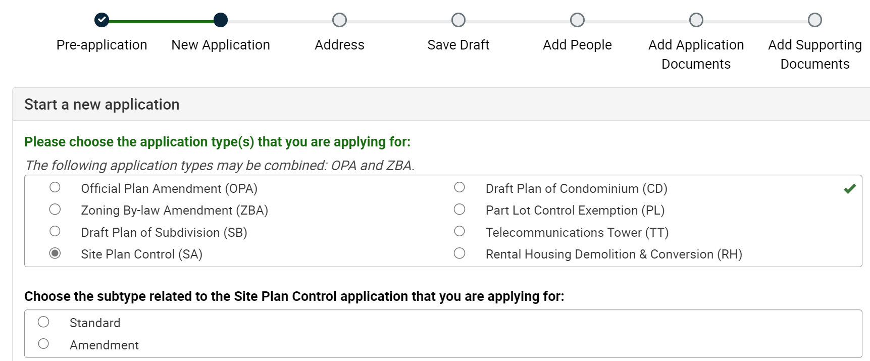 Application Submission Tool Overview – City of Toronto