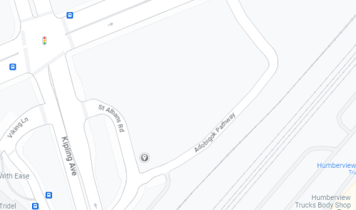 Map of 5207 Dundas Street west