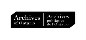 Bilingual logo of Archives of Ontario