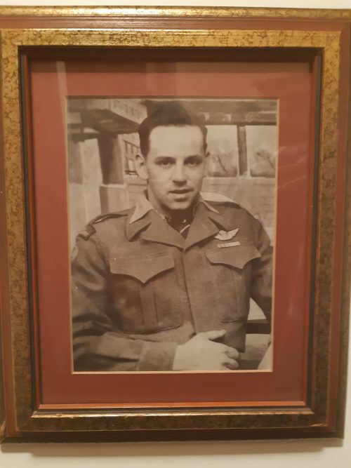 Framed photo of Private William (Billy) Regan
