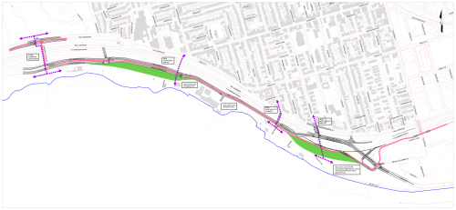 Preliminary Functional Alignment of Preferred “Humber Bay Link” LRT Route