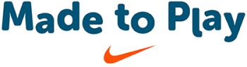The Nike Swoosh Logo under the text "Made to Play"