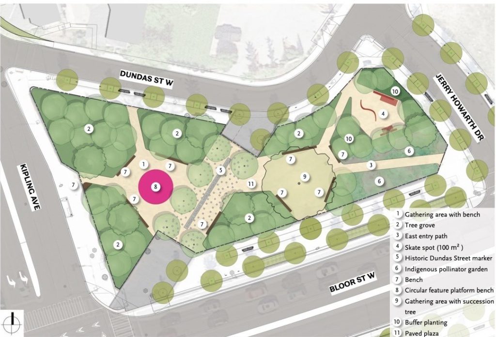 New Parks in the Six Points Neighbourhood – City of Toronto