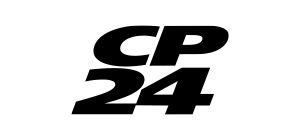 CP24 black and white logo
