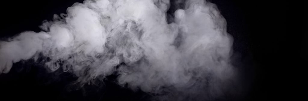 cloud of smoke from a vape.