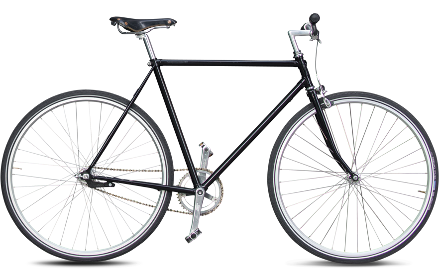 image of black bicycle