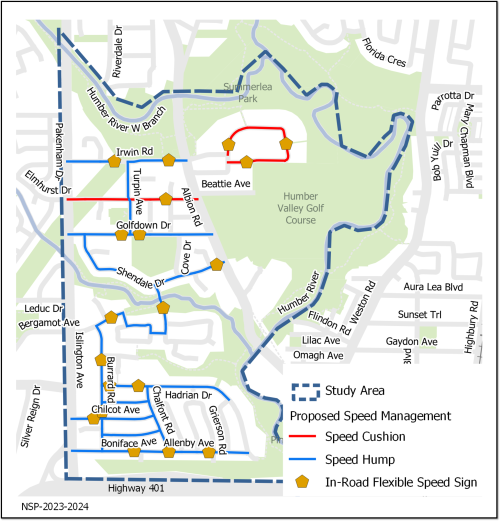 Proposed Speed Management Measures