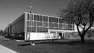An industrial building.