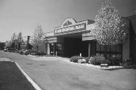 An industrial plaza building.