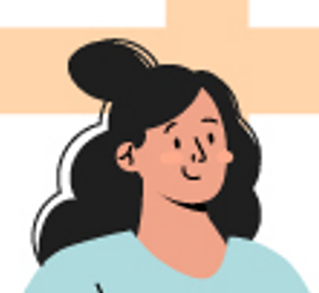 animated portrait of a woman