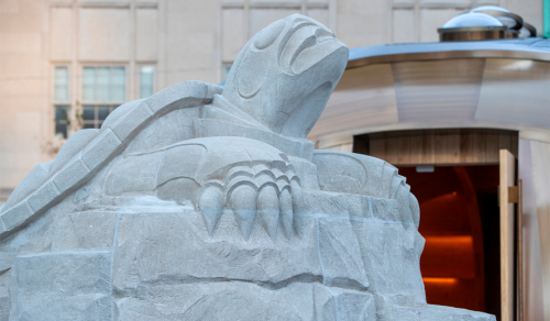 Spirit Garden turtle sculpture