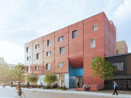 The new building at 11 Brock Ave.