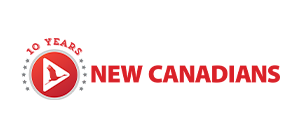 Logo of New Canadians 10 Years