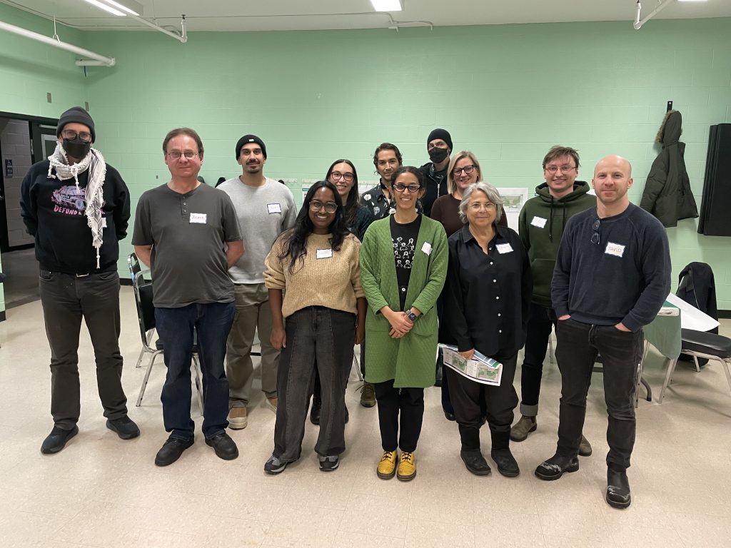 Group photo of Trinity Bellwoods CAC team