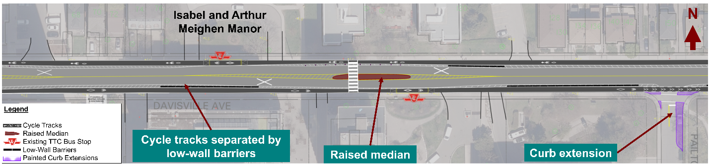 Illustrated rendering of proposed improvements