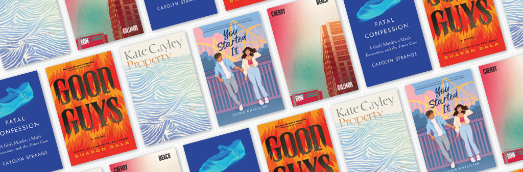 2026 Toronto Book Awards finalist book jackets banner