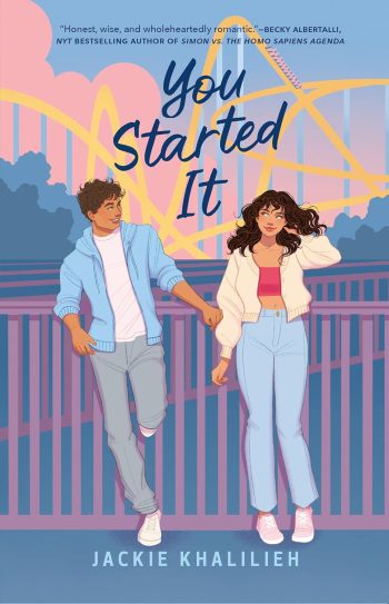 Book jacket, You Started It, Jackie Khalilieh