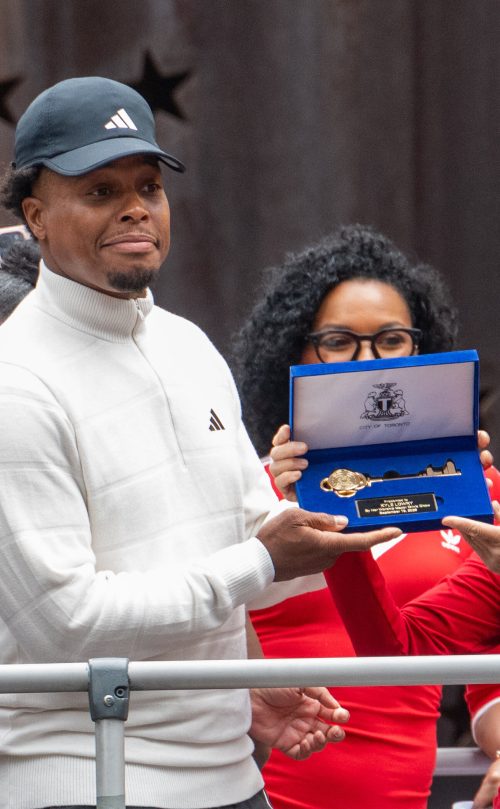 Key to the City recipient and the Key