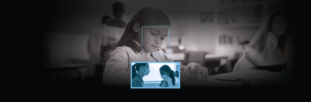 Image from the This is Public Health campaign shows a girl getting immunization.