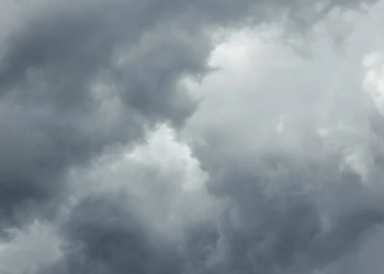 Grey storm clouds