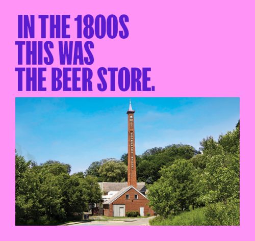 Text in the 1800s this was the beer store